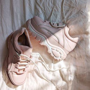 PINK BUFFALO LONDON Platform Chunky Sneakers Size 41 10